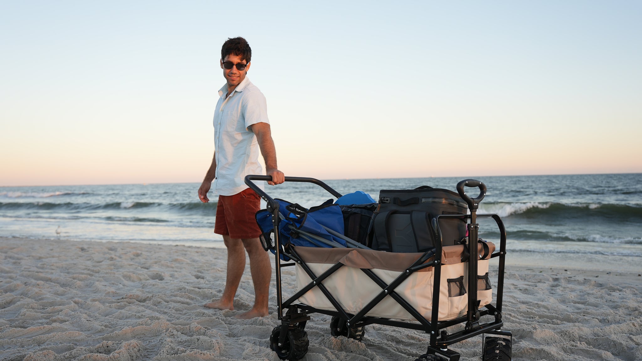beach wagon with big wheels