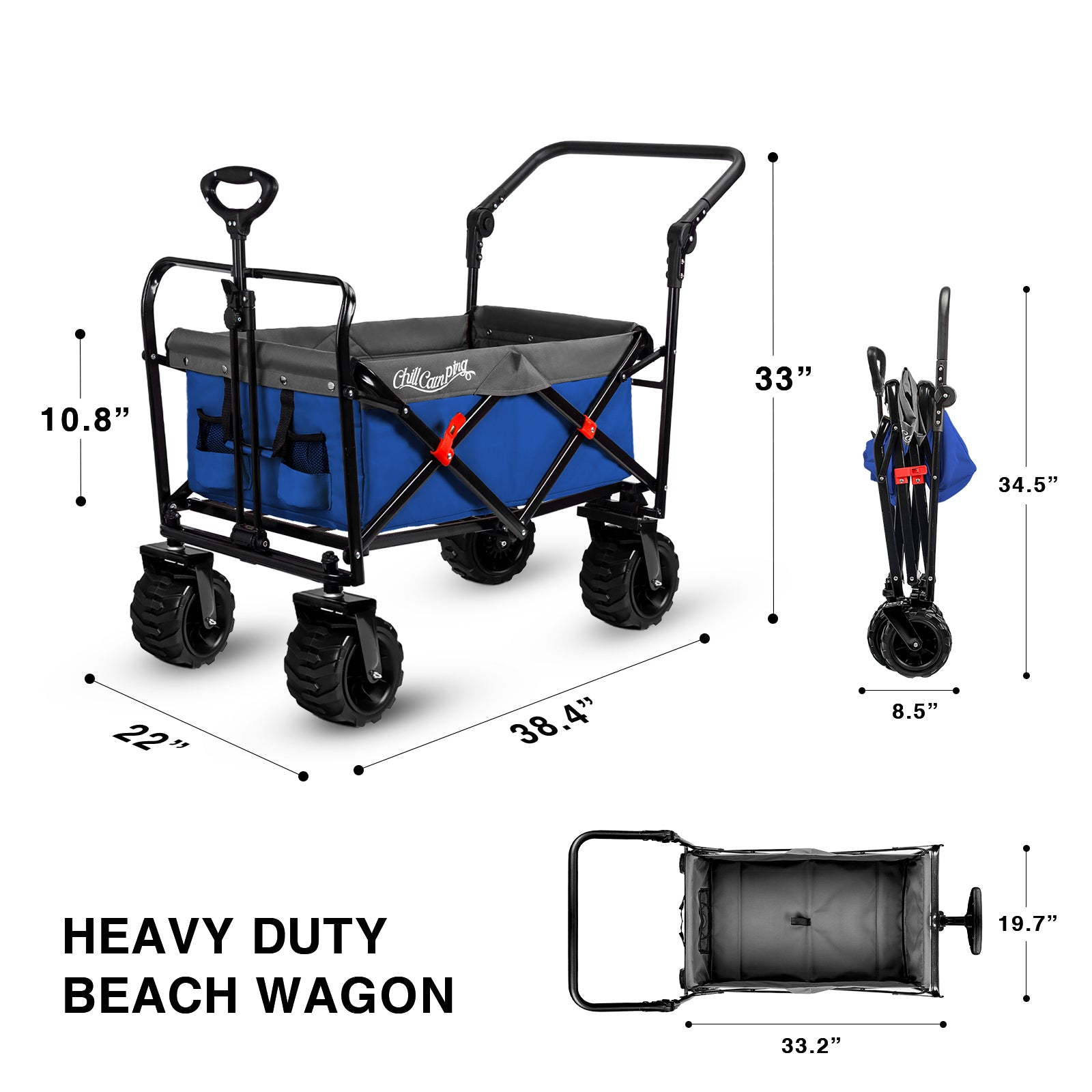 wagon for beach sand
