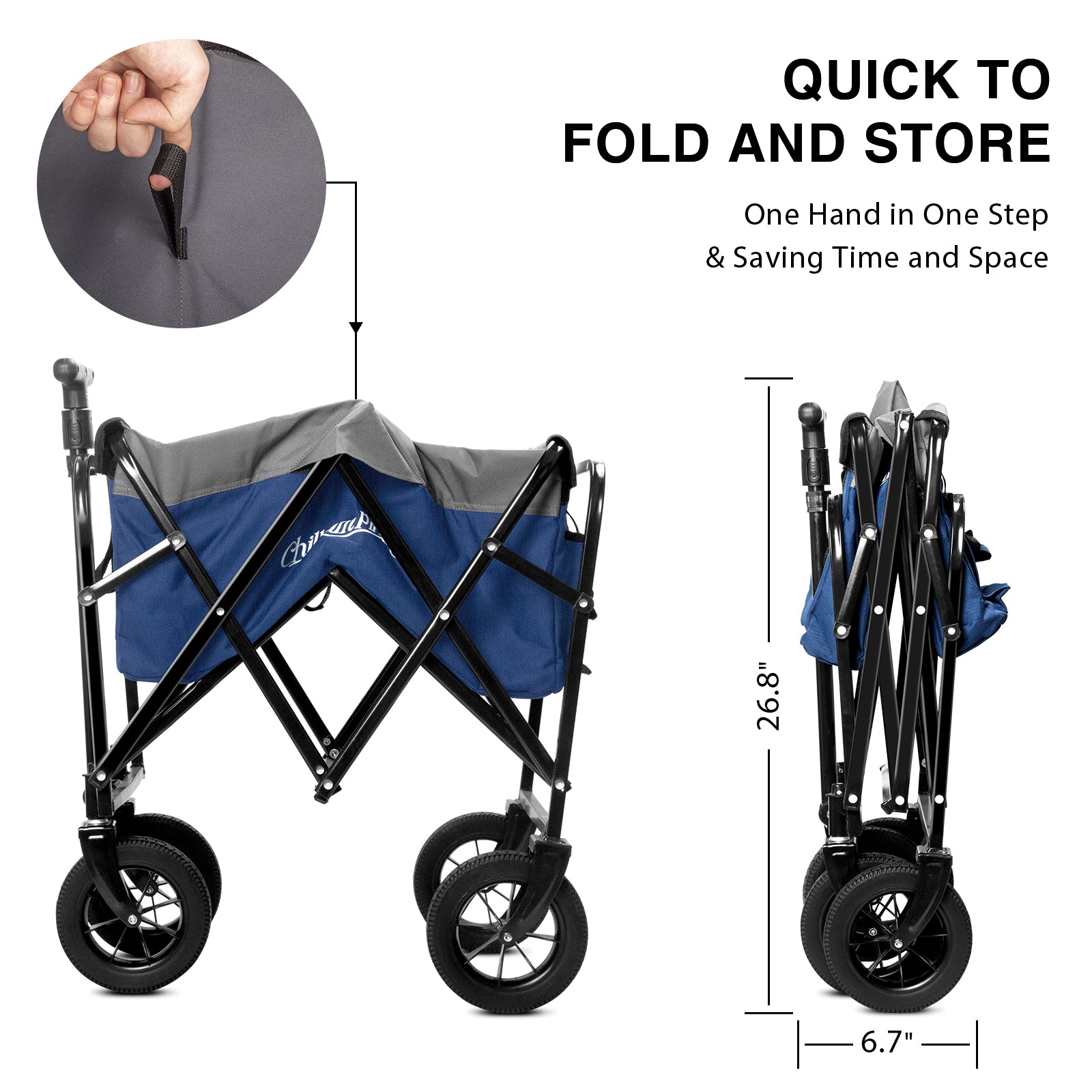 foldable wagon cart